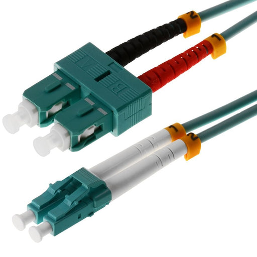 EAN 4005938157402 - Helos 2m OM3 LC/SC Cable de fibra óptica e InfiniBand Turquesa imagen 1