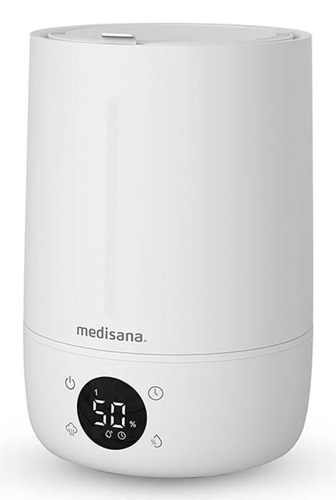 EAN 4015588600661 - Medisana AH 663 humidificador Ultrasónica 4,5 L Negro, Blanco 25 W imagen 2