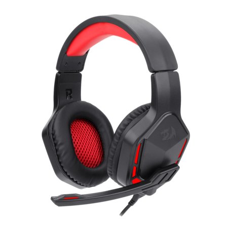 EAN 6950376776624 - REDRAGON H220-LED auricular y casco Auriculares Alámbrico Diadema Juego USB tipo A Negro, Rojo imagen 1