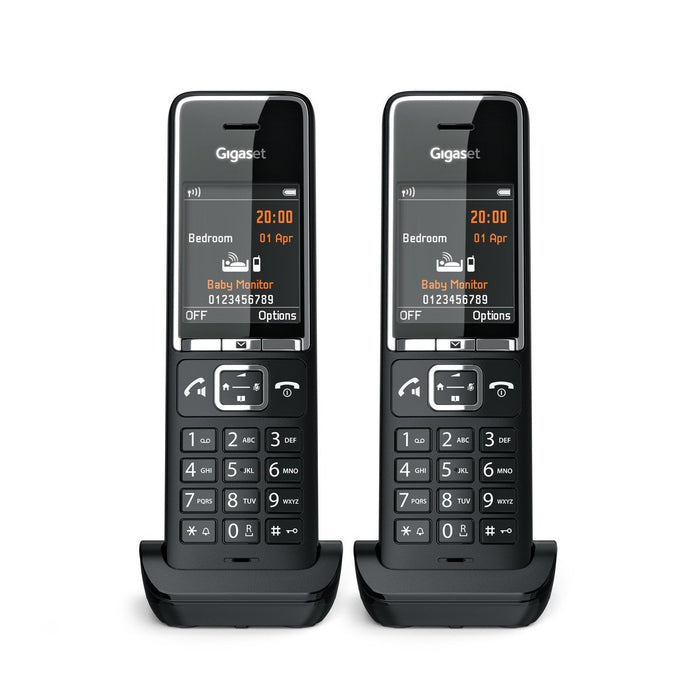 EAN 4250366865850 - Gigaset COMFORT 550HX Teléfono DECT/analógico Identificador de llamadas Negro imagen 9