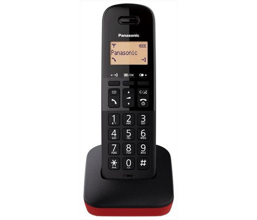 EAN 5025232939848 - Panasonic KX-TGB610JTR teléfono Teléfono DECT/analógico Identificador de llamadas Negro, Rojo imagen 1