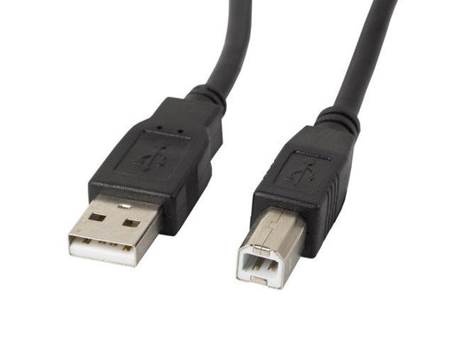 EAN 5901969428650 - Lanberg CA-USBA-11CC-0005-BK cable USB USB 2.0 0,5 m USB B Negro imagen 1