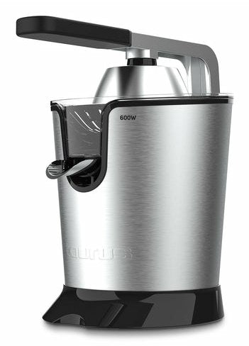 EAN 8414234242693 - Taurus EASY PRESS 1000 LEGEND prensa de cítricos eléctricos 0,65 L 1000 W Negro, Acero inoxidable imagen 1