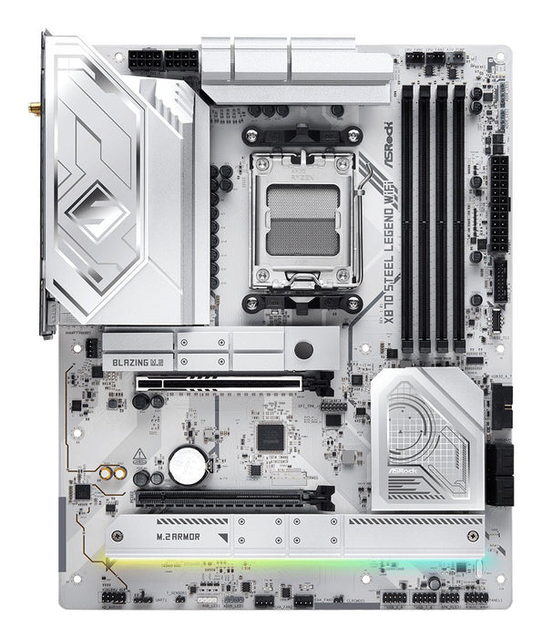 EAN 4710483949340 - Asrock X870 Steel Legend WiFi AMD X870 Zócalo AM5 ATX imagen 3