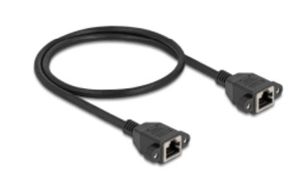 EAN 4043619907830 - DeLOCK 90783 cable de red Negro 0,5 m Cat6a S/FTP (S-STP) imagen 1