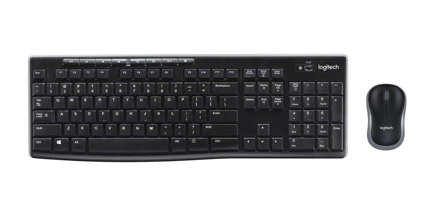 EAN 5099206093973 - Logitech MK270 teclado Ratón incluido Oficina RF inalámbrico Alemán Negro imagen 1
