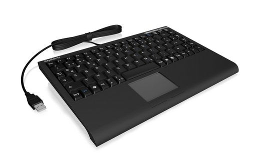 EAN 4250078141990 - KeySonic ACK-540U+ teclado Oficina USB QWERTY Inglés del Reino Unido Negro imagen 1