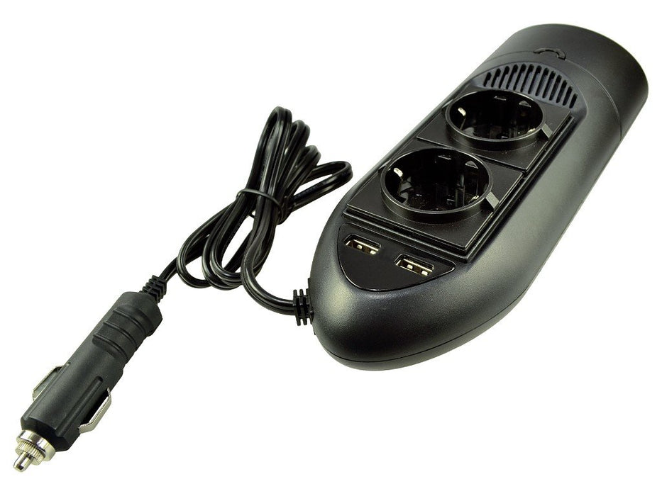 EAN 5055190177655 - Duracell DRINV15-EU adaptador e inversor de corriente Interior 175 W Negro imagen 2