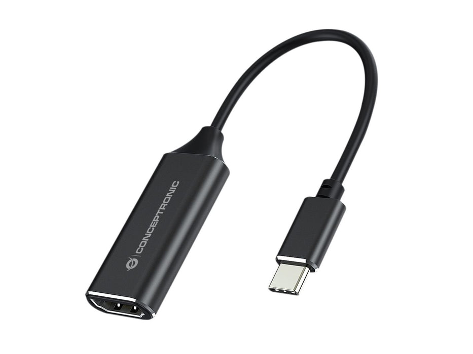 EAN 4015867226308 - Conceptronic ABBY03B adaptador de cable de vídeo HDMI tipo A (Estándar) USB Tipo C Negro imagen 1