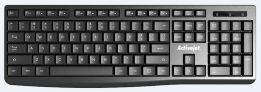 EAN 5901443120070 - Activejet K-3803S teclado Universal QWERTY Internacional de EE.UU. Negro imagen 1