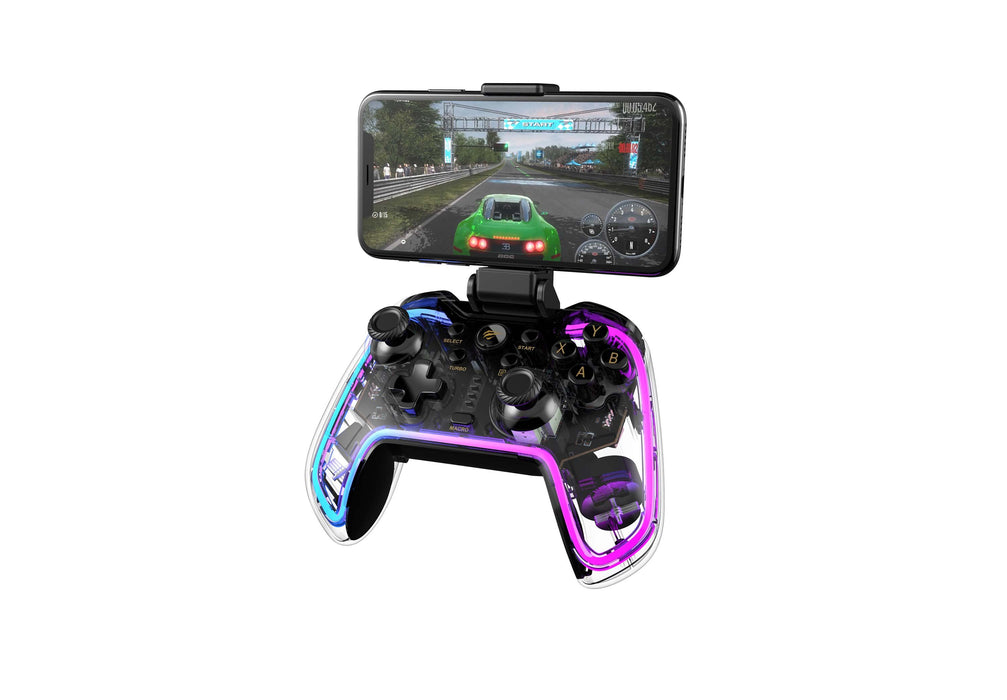 EAN 6939119064648 - Havit 6939119064648 mando y volante Transparente Bluetooth Gamepad Android, PC, PlayStation 4, Playstatio imagen 3