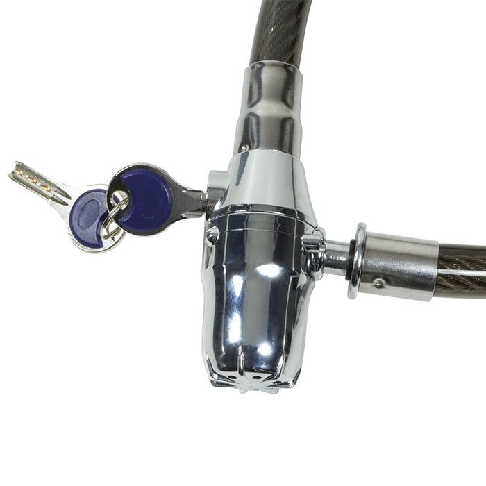 EAN 4052792043587 - LogiLink SC0211 candado para bicicleta Negro, Plata 600 mm Cable antirrobo imagen 2