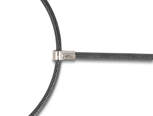 EAN 4043619209347 - Navilock 20934 cable antirrobo Negro, Plata 1,8 m imagen 2