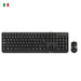 EAN 8435430610291 - NGS Cocoa Kit, QWERTY, IT teclado Ratón incluido Universal USB Italiano Negro imagen 1