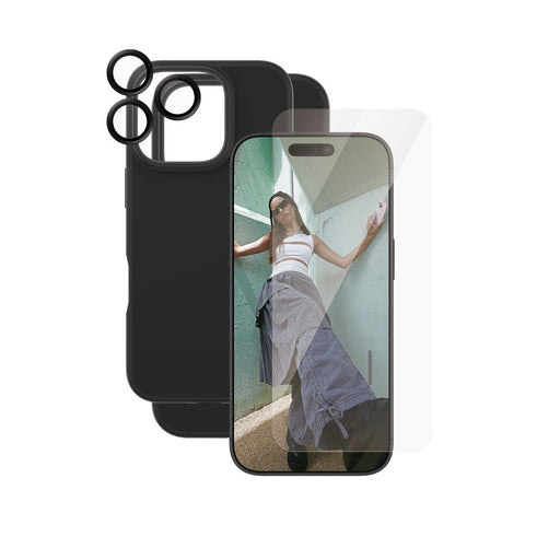 EAN 5715685004926 - PanzerGlass CARE by ® Fashion 3-in-1 Bundle iPhone 16 Pro funda para teléfono móvil Transparente imagen 1