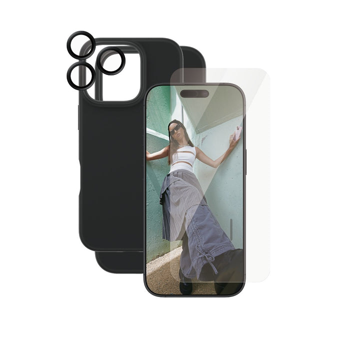 EAN 5715685004926 - PanzerGlass CARE by ® Fashion 3-in-1 Bundle iPhone 16 Pro funda para teléfono móvil Transparente imagen 1