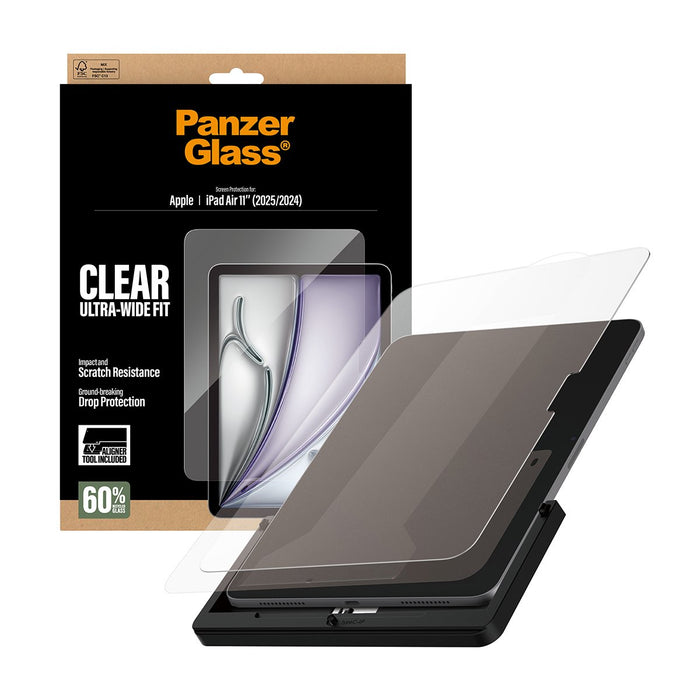EAN 5715685030611 - PanzerGlass ® Screen Protector iPad Air 11" (2024-2025) | Ultra-Wide Fit w. Fastfit tool Protector de pan imagen 5