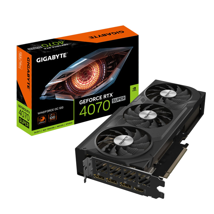 EAN 4719331354169 - GIGABYTE GeForce RTX 4070 SUPER WINDFORCE OC 12G NVIDIA 12 GB GDDR6X imagen 1
