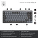 EAN 5099206103221 - Logitech 920-010780 teclado Oficina RF Wireless + Bluetooth QWERTY Internacional de EE.UU. Grafito, Gris imagen 10