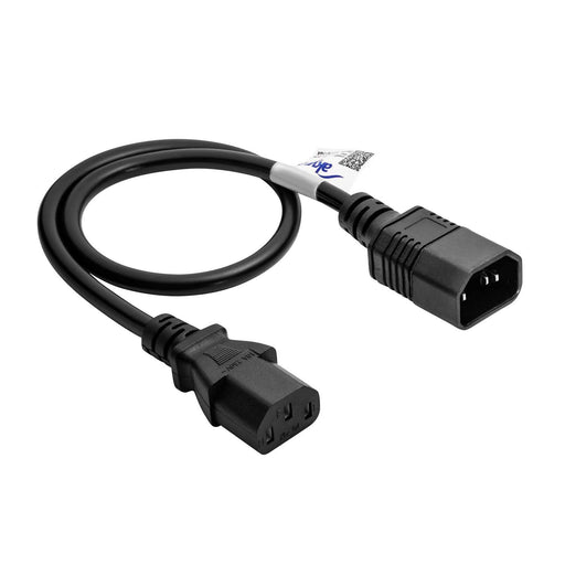 EAN 5901720139528 - Akyga AK-PC-14A cable de transmisión Negro 0,5 m C14 acoplador C13 acoplador imagen 1