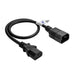 EAN 5901720139528 - Akyga AK-PC-14A cable de transmisión Negro 0,5 m C14 acoplador C13 acoplador imagen 1