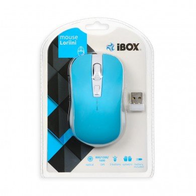 EAN 5901443052050 - iBox LORIINI ratón Ambidextro RF inalámbrico Óptico 1600 DPI imagen 6