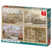 EAN 8710126188552 - Premium Collection Anton Pieck - Canal Boats 1000 pcs Puzzle rompecabezas 1000 pieza(s) Paisaje imagen 4
