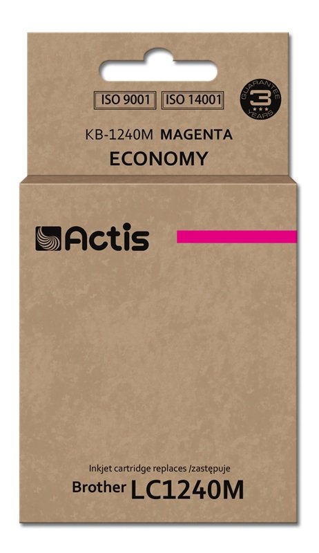 EAN 5901452156879 - Actis KB-1240M cartucho de tinta 1 pieza(s) Compatible Rendimiento estándar Magenta imagen 1