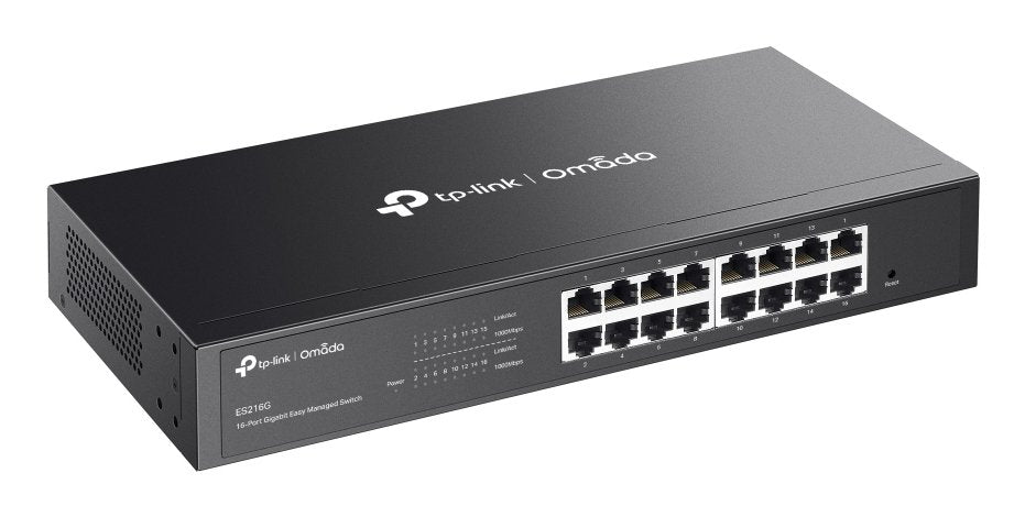EAN 1210002600682 - TP-Link Omada ES216G switch Gestionado L2 Gigabit Ethernet (10/100/1000) Negro imagen 4
