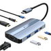 EAN 8436588882653 - Leotec LEDS04 base para portátil y replicador de puertos Acoplamiento USB 3.2 Gen 1 (3.1 Gen 1) Type-C Gr imagen 4