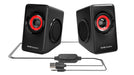 EAN 4713105963144 - Mars Gaming MS1 altavoz Negro, Rojo Alámbrico imagen 4