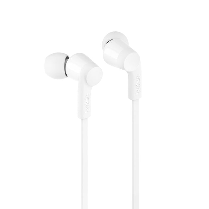 EAN 0745883894475 - Belkin SoundForm Auriculares Alámbrico Dentro de oído Música/uso diario USB Tipo C Blanco imagen 2