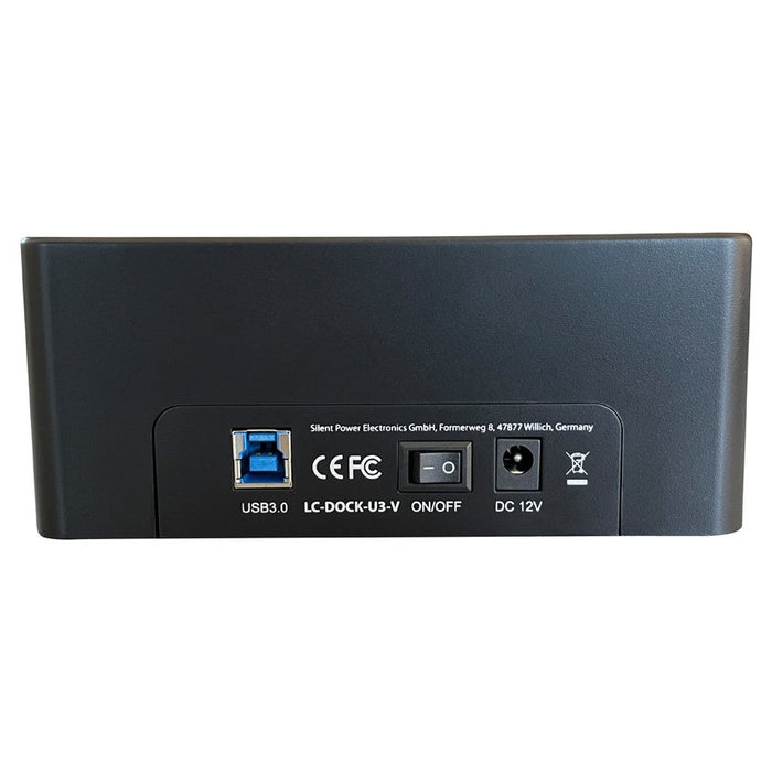 EAN 4260070128592 - LC-Power LC-DOCK-U3-V base de conexión para disco duro USB 3.2 Gen 1 (3.1 Gen 1) Type-B Negro imagen 7