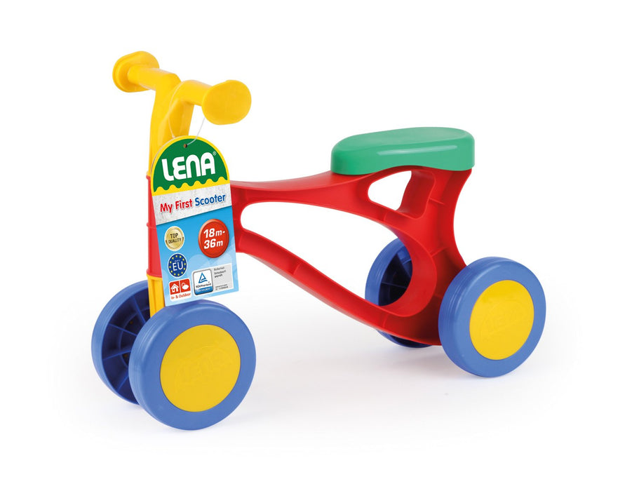 EAN 4006942812004 - Lena My First Scooter Multicoloured Niños Patinete de cuatro ruedas Azul, Verde, Naranja, Rojo imagen 2