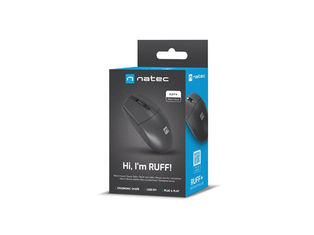 EAN 5901969438840 - NATEC Ruff Plus ratón Oficina mano derecha USB tipo A Óptico 1200 DPI imagen 8