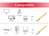 EAN 4015867152676 - Equip 605666 cable de red Amarillo 10 m Cat6a S/FTP (S-STP) imagen 3