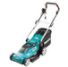 EAN 0088381859134 - Makita ELM4120 cortadora de césped Corriente alterna Negro, Azul imagen 1