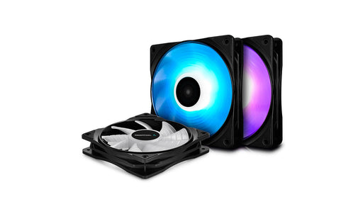 EAN 6933412710271 - DeepCool RF120-3in1 Carcasa del ordenador Ventilador 12 cm Negro 3 pieza(s) imagen 1