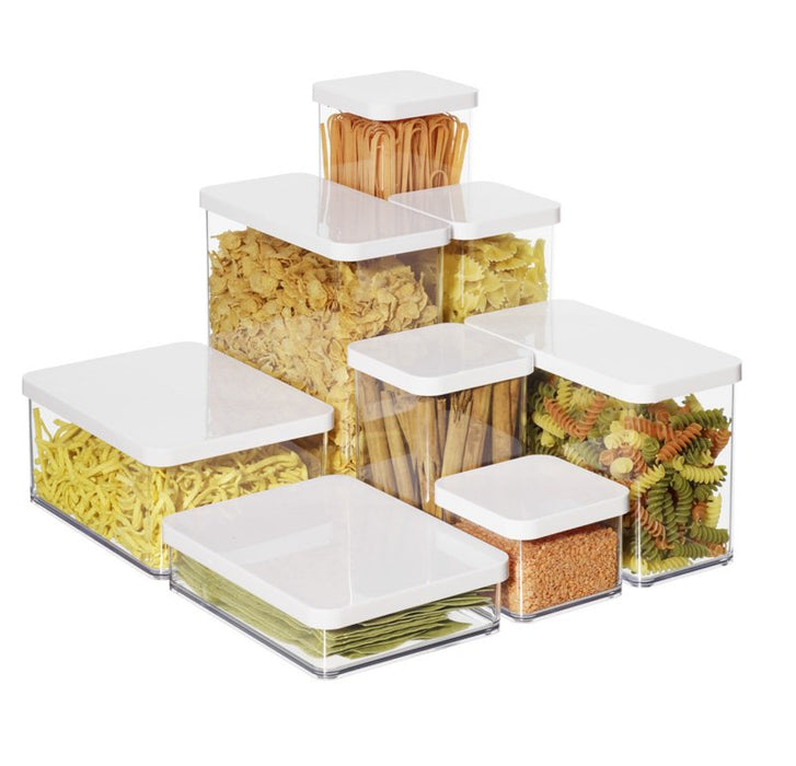 EAN 7610859153975 - Rotho Loft 11610 Rectangular Dispensador 2,25 L Transparente, Blanco imagen 4