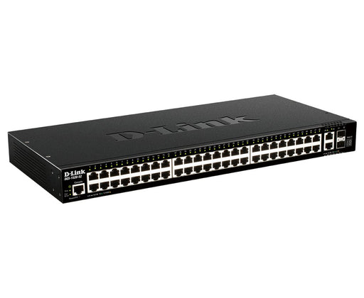 EAN 0790069454783 - D-Link DGS-1520-52 switch Gestionado L3 10G Ethernet (100/1000/10000) 1U Negro imagen 2