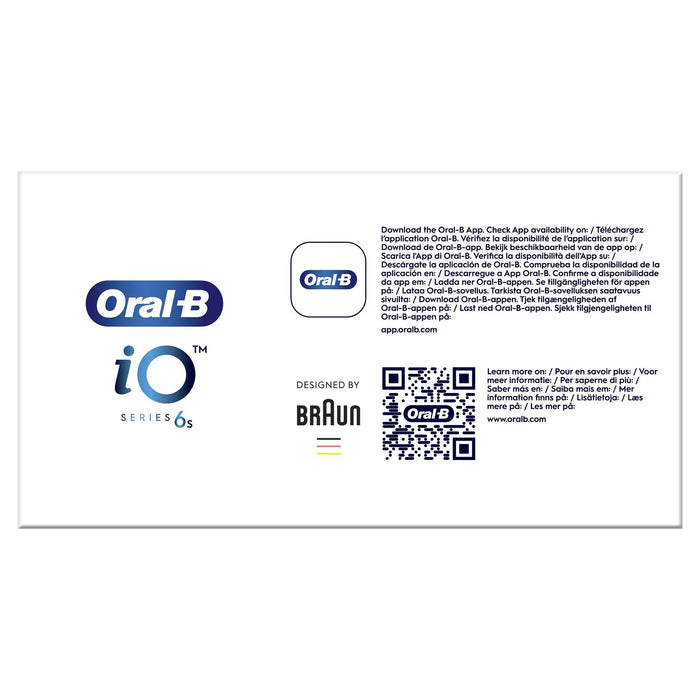 EAN 4210201409137 - Oral-B iO 6 Adulto Cepillo dental vibratorio Negro imagen 8