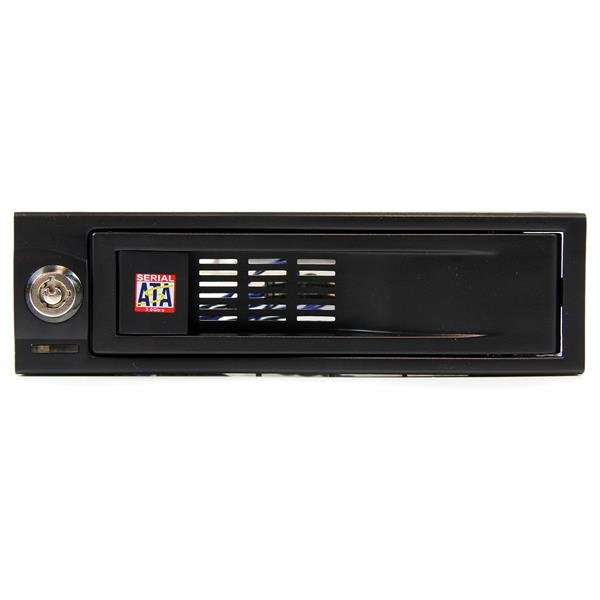 EAN 0065030821360 - StarTech.com HSB100SATBK panel bahía disco duro 13,3 cm (5.25") Panel embellecedor frontal Negro imagen 2