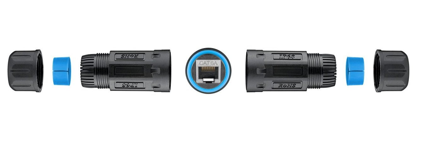 EAN 4040849595820 - Goobay 59582 cambiador de género para cable RJ-45 Negro imagen 4