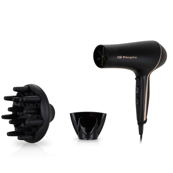 EAN 8436044538353 - Orbegozo SE-2065 secador 2000 W Negro, Cobre imagen 7