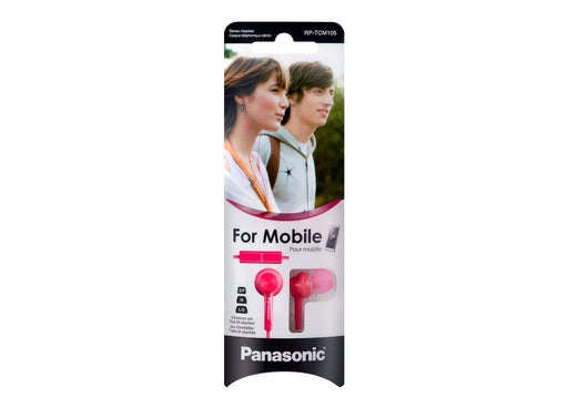 EAN 5025232828104 - Panasonic RPTCM105EP auricular y casco Auriculares Alámbrico Dentro de oído Llamadas/Música Rosa imagen 2