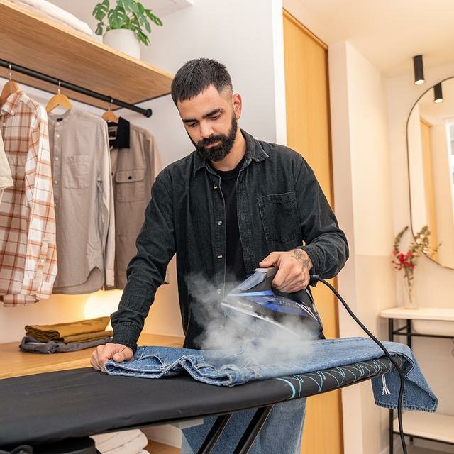 EAN 8435484018777 - Cecotec IronHero 3200 Double Steam i-Pump Plancha a vapor 3200 W Negro, Azul oscuro imagen 9