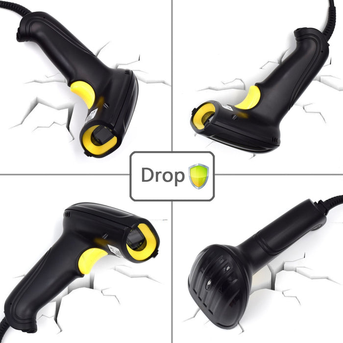 EAN 8054392618307 - Ewent EW3400 lector de código de barras Lector de códigos de barras portátil 1D Laser Negro imagen 6
