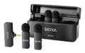 EAN 6974700659520 - BOYA BY-V4 micrófono Negro Micrófono con pinza de enganche imagen 1