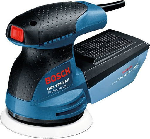 EAN 3165140875158 - Bosch GEX 125-1 AE Professional Lijadora orbital 12000 RPM 24000 OPM Negro, Azul, Rojo imagen 1