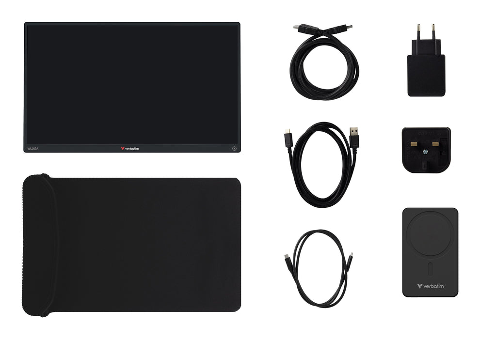 EAN 23942320876 - Verbatim 32087 monitor o TV portátil Monitor portátil Negro 33,8 cm (13.3") 1920 x 1200 Pixeles imagen 3